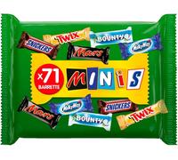 Mars Super Fun Size Mix (71 bars) Snickers, Twix, Mars, Milky Way, Bounty