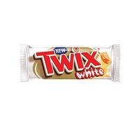 Mars Twix Caramel + White Chocolate Fingers Bar 46g (Pack of 20)