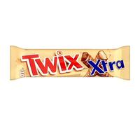 Mars Twix Xtra cookie with caramel dipped in milk chocolate 2 x 37.5g