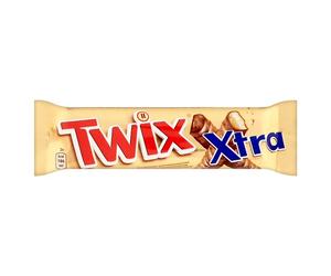 Mars Twix Xtra cookie with caramel dipped in milk chocolate 2 x 37.5g