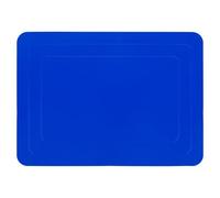 Mars Wellness Rectangular Non Slip Silicone Mat - Anti Slip Large Table Coaster Pad - 9.8" X 7" - Eating Aids, Baking, Crafts, Table, Counter or Any Surface - Blue