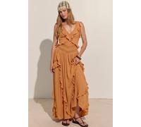 Marsai Maxi Dress by free-est at Free People in Golden Earth, Size: XS - female