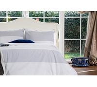 Marsala Kingsize Duvet Cover Cotton Cove Stripe Bedding White Grey Stripes Printed Quilt Case Bed Set (Soho Kingsize)