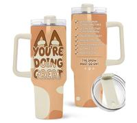 MARSANA Mom Tumbler - Gifts for Mom from Daughter, Son - Mother Coffee Mug - Gifts for Mother's Day - Gifts for Women - Mama Cup - Gift for Wife - You're Doing Great Tumbler 40Oz