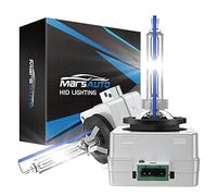 Marsauto D3S HID Bulbs, 6000K Cold White, Xenon Replacement Bulb, 3500 Hours Longevity, Waterproof Design, Up to 350% Brightness, 5 Minutes Installation, Pack of 2