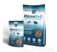 Marsavet Vegan Set Dog Food with Microbial Protein - MicroBell: Vegan Dry Dog Food (900 g) & Vegan Dog Treats (100 g) - Gluten-Free and Sugar-Free, Hypoallergenic