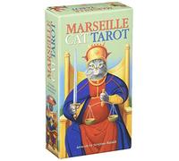 Lo Scarabeo Tarot Deck Marseille Cat Tarot 78 Full Colour Cards & Instruction Booklet