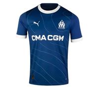 Marseille Junior 2023 2024 Away Shirt in Navy | Size: 9-10 Years Marseille Navy 9-10 Years