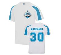 Marseille Junior Steve Mandanda Sports Training Jersey in White | Size: 3-4 Years Marseille White 3-4 Years