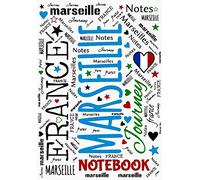 Marseille Notebook: Marseilles France Travel Notes Journal Blank Pages | Frankreich Reisetagebuch Notizbuch unliniert