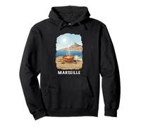 Marseille souvenir ville de Marseille France Pullover Hoodie