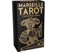 Marseille Tarot - Gold & Black Edition: 78 full col cards & instructions