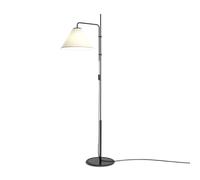 Marset Funiculí Floor Lamp Fabric Black-White