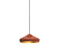 Marset Pleat Box Pendant 36 Terracotta & Gold