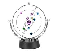 MarsGeek Solar System Planet Electronic Perpetual Motion Swing Balance Balls Office Desk Ornament Home Decoration Gift Toy