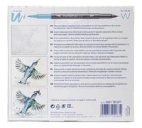Marsgraphic Duo Double Ended Watercolor Brush Markers 18/Pkg-
