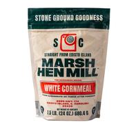 Marsh Hen Mill Stone Ground White Corn Flour, Heirloom Corn Flour, All Purpose Flour for Baking and Cooking, Versatile and Consistent Results, on Family Farm, Organic Corn Flour, 680ml Pack
