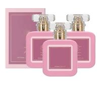 Marsh-mallow Blush Perfume for Women, Pink Blush Shams Al Emarat Khususi Eau De Parfum Spray, Strawberry Candy Sweet Vitality Perfume, Delicate Female Perfumes, Romantic (3pcs)