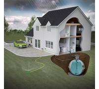 Marsh MR2 Rainwater Harvester 4500ltr - Home & Garden