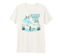 Marsh Time Duck Season Premium T-Shirt