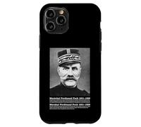 Marshal Ferdinand Foch WW1 Allied Commander Infographic Case for iPhone 11 Pro