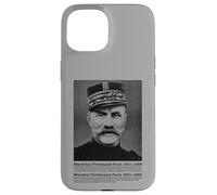 Marshal Ferdinand Foch WW1 Allied Commander Infographic Case for iPhone 15