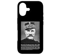 Marshal Ferdinand Foch WW1 Allied Commander Infographic Case for iPhone 17