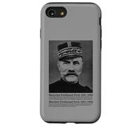 Marshal Ferdinand Foch WW1 Allied Commander Infographic Case for iPhone SE (2020) / 7/8