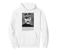 Marshal Ferdinand Foch WW1 Allied Commander Infographic Pullover Hoodie