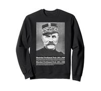 Marshal Ferdinand Foch WW1 Allied Commander Infographic Sweatshirt
