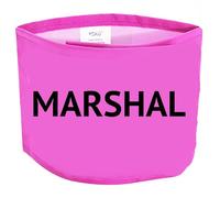 Marshal Pre Printed Hi Vis Coloured ID Arm Band Supplied by Simply Hi Vis Clothing UK.