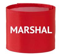 Marshal Pre Printed Hi Vis Coloured ID Arm Band Supplied by Simply Hi Vis Clothing UK.