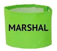 Marshal Pre Printed Hi Vis Coloured ID Arm Band Supplied by Simply Hi Vis Clothing UK.