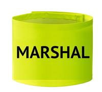 Marshal Pre Printed Hi Vis Coloured ID Arm Band Supplied by Simply Hi Vis Clothing UK.