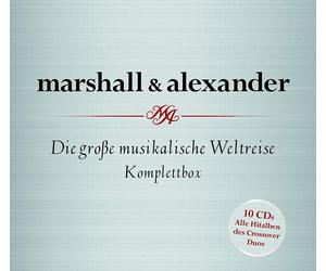 MARSHALL & ALEXANDER - DIE GROSSE MUSIKALISCHE WELTREISE KOMPLETTBOX 10 CD NEW