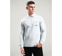 Marshall Artist Mens Ghost Grey Stratton Polo Shirt