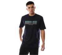 Marshall Artist Mens Rept Logo T Navy L