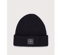 Marshall Artist Mens Siren Cable Knit Beanie - Colour: 001 Black - Size: One Size