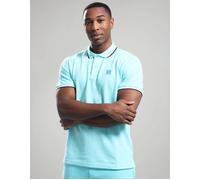 Marshall Artist Men's Siren Tipped Polo Shirt - Aqua - Blue