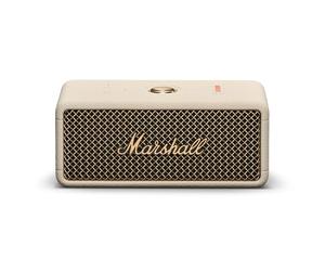 Marshall Emberton III Portable Bluetooth Speakers, Wireless, IP67 Rating Dust & Water Resistant, 32+ Hours Playtime, Quick Charge - Cream