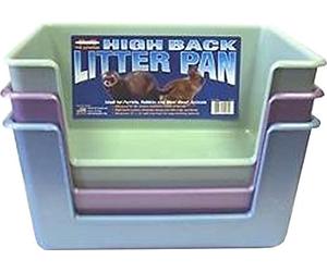 Marshall High Back Ferret Litter Pan(Colors May Vary)