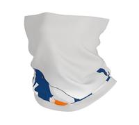 Marshall Islands Flag Map04 Print Windproof Neck Gaiter, Warmer Scarf Breathable Half-Face Mask Ski Mask Unisex For Outdoor