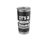 Marshall Lovers Thing You Wouldn't Understand Stainless Steel Insulated Tumbler