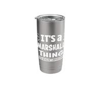 Marshall Lovers Thing You Wouldn't Understand Stainless Steel Insulated Tumbler