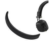 Marshall Major III Replacement Headband Pads Compatible with Major III 3, IV 4 Heaphones - Comfortable Protein Leather and Soft Memory Foam (Black)