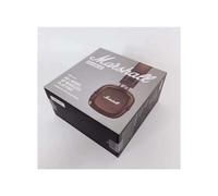 Marshall Major IV Foldable Bluetooth Over-Ear Headphones, Brown | 80+ Hours Battery, Ergonomic Comfort, Wireless Charging, Multi-Dial