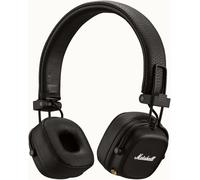 Marshall Major IV On Ear Bluetooth Black Headphones, Foldable Wireless Earphones