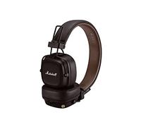 Marshall Major IV On Ear Bluetooth Headphones, Wireless Earphones, Foldable, 80 Hours Wireless playtime- Brown