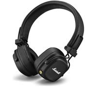 Marshall Major IV Foldable Bluetooth Headphone-Black, B