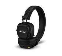 Marshall Major V Bluetooth Wireless Headphones, 100 Hours playtime - Black